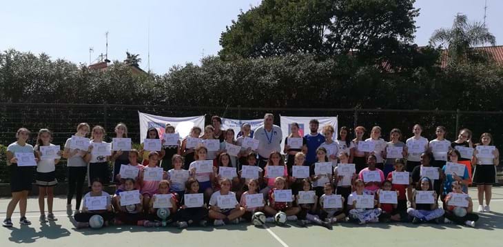 Attività scolastica: a Catania la festa del calcio femminile