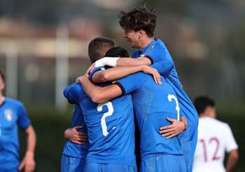 L’Italia affonda il colpo a Coverciano: Qatar battuto 5-0. Zoratto: “Ottime indicazioni”