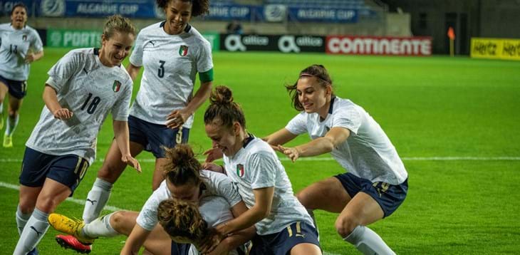 Algarve Cup, buona la prima: l’Italia batte in rimonta il Portogallo e conquista la semifinale