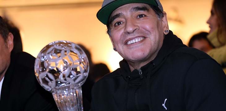 The football world mourns the passing of Maradona, one of the all-time great champions. Gravina: “His footballing genius was a work of art that will forever remain etched in history”