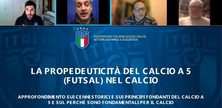 Incontri formativi online: grande successo per il primo appuntamento dedicato al Calcio a 5