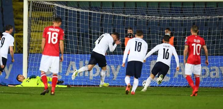 L’Italia va con Belotti e Locatelli, a Sofia arriva il secondo successo nelle qualificazioni mondiali