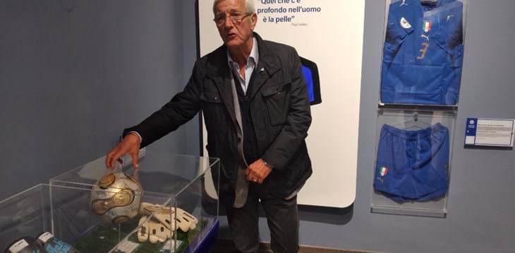 Marcello Lippi al Museo del Calcio