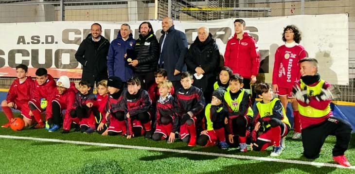 Scuole calcio Elite, consegnato il riconoscimento a Grippo Benevento, Valle Telesina e Benevento Calcio.