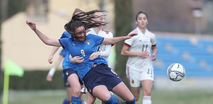 Il Belgio passa a Coverciano. Sbardella: “Un buon primo tempo, ma avevamo meno minutaggio nelle gambe”