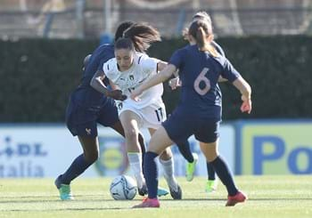 Azzurrine battute dalla Francia nella seconda amichevole. Leandri: “Sono fiero delle ragazze”