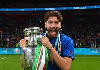 All’asta la maglia preparata per Locatelli nella finale di UEFA Euro 2020 a Wembley