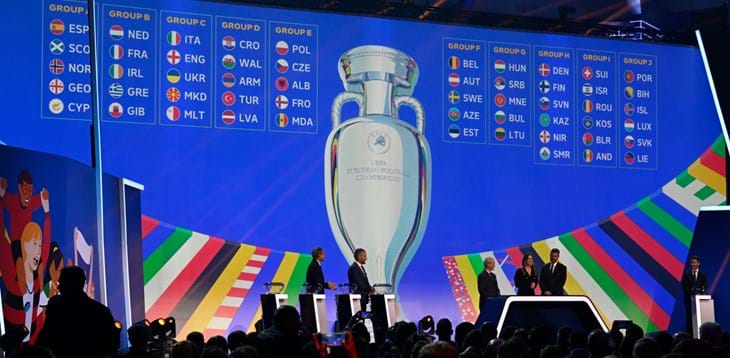 Qualificazioni EURO 2024: l’Italia nel gruppo con Inghilterra, Ucraina, Macedonia del Nord e Malta