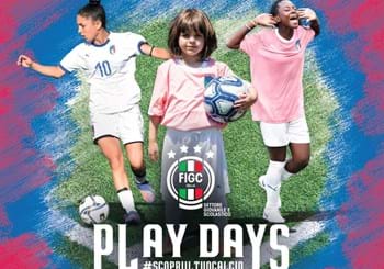 Playdays, sabato mattina a Settimo l'appuntamento con l'evento di calcio femminile