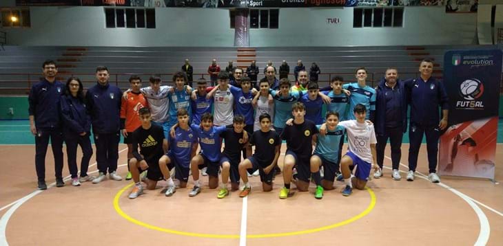 Un'altra settimana di di allenamenti sui campi dei CFT, AST e CST Calcio a 5
