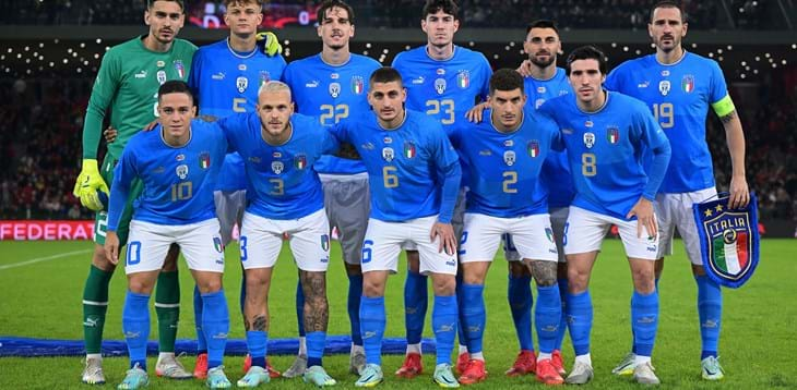 L’Italia perde due posizioni e scivola all’ottavo posto del Ranking FIFA