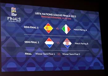 La semifinale di Nations League sarà Italia-Spagna, il 15 giugno a Enschede la sfida con le Furie Rosse