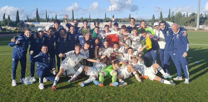 Elite Phase. Italy beat Ukraine 3-0 to book their place at the Euros, after goals from Ravaglioli, Liberali and Mendicino
