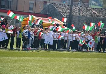 GIOCOCALCIANDO – 1,2…CALCIA, 250 BAMBINI PROTAGONISTI DELLA FESTA FINALE A RICCIA