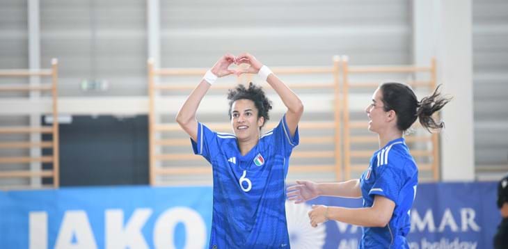 Futsal Week, Pomposelli e Boutimah decisive: le Azzurre battono in rimonta la Svezia