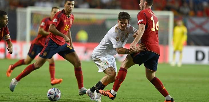 Disappointment for the Azzurri as Spain go through to the Nations Legaue final