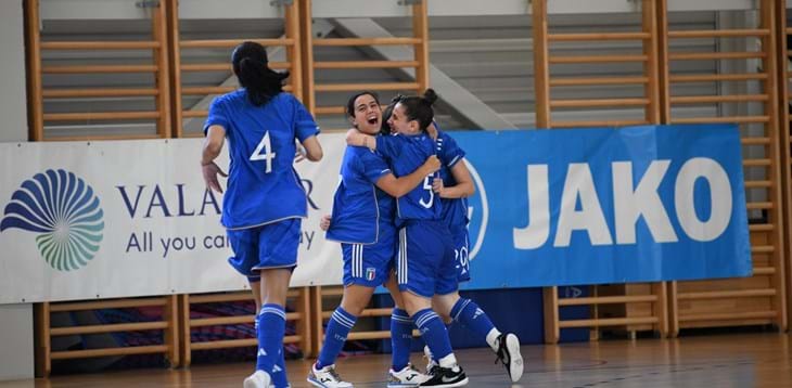 L’Italia vince il girone e vola in finale: 3-0 alla Polonia nella Futsal Week