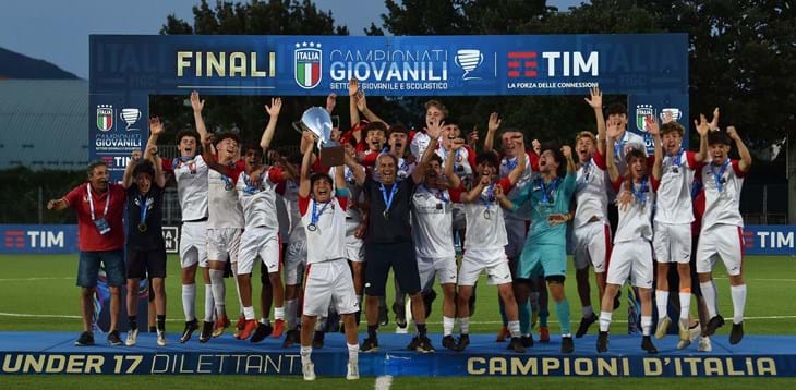 Il Campodarsego è Campione d'Italia Under 17 Dilettanti