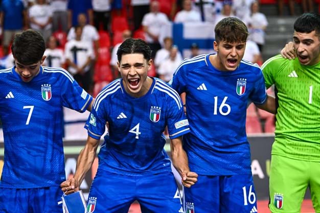 Italy V Finland UEFA Under 19 Futsal EURO 2023 (36)