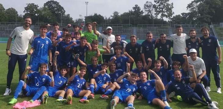 Gli Azzurrini battono 4-2 la Germania e trionfano nel torneo 'Quattro Nazioni'. Favo: 