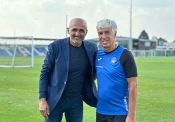 Luciano Spalletti pays Atalanta a visit