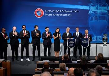 EURO 2032. Gravina: “Il giusto premio al mondo del calcio”. Buffon: “Candidatura con Turchia bella occasione di dialogo”