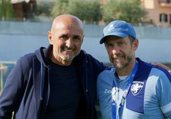 Luciano Spalletti visits Frosinone