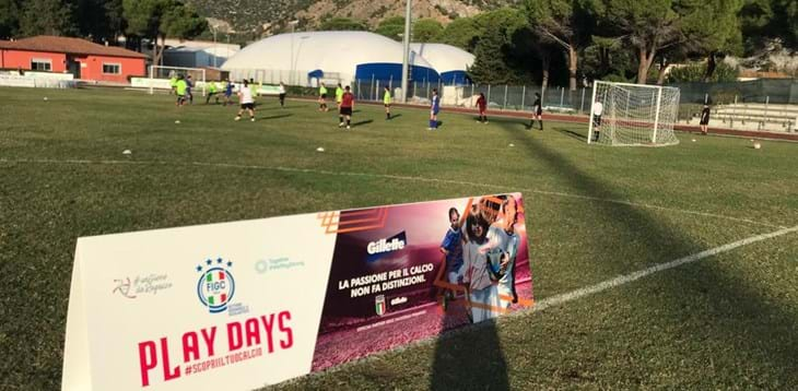 In Liguria arrivano i Play Days di FIGC e Gillette per una giornata all’insegna del calcio femminile