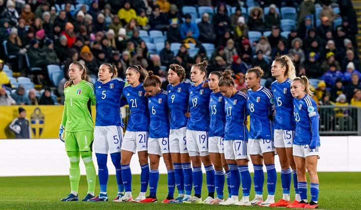 Per le Azzurre è 1-1 in Svezia