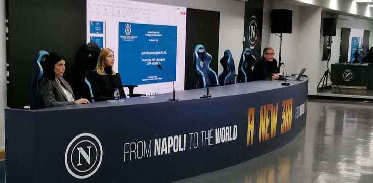 Progetto HatTrick V: a Castel Volturno l'incontro con calciatori e staff del Napoli sul programma educativo antidoping