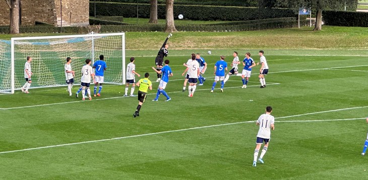 Tornei dei Gironi tournament, opening game win for the Representative A team