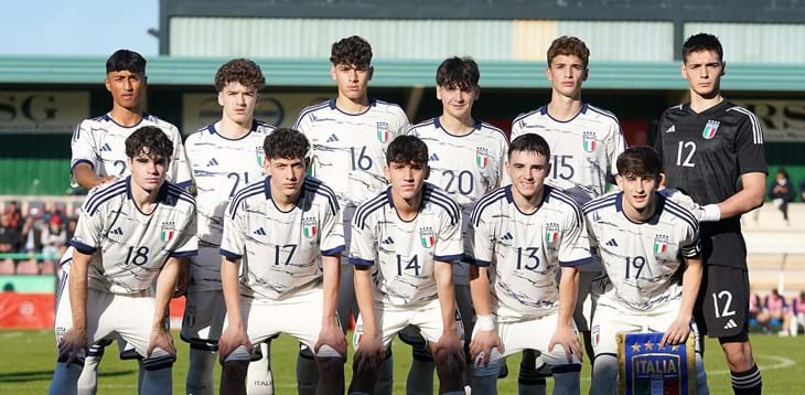Double friendly test against France on 13 and 15 February, Massimiliano Favo's 22-man squad
