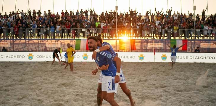 Il CPO di Tirrenia e l’Italia ospiteranno le qualificazioni all’Europeo di beach soccer: appuntamento dal 3 al 7 luglio