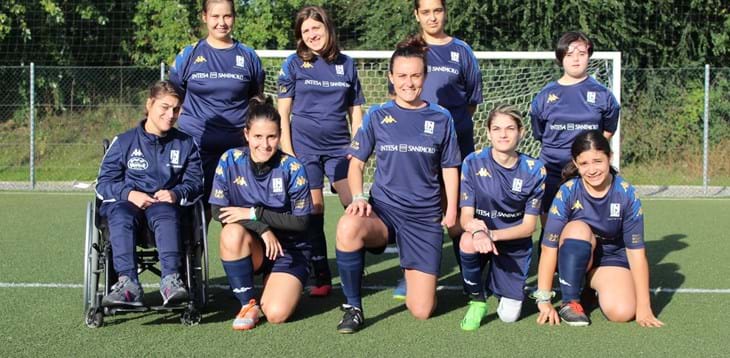 Le 'Insuperabili Women', prima squadra tutta al femminile della DCPS: