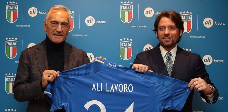 Ali lavoro renews its support for the FIGC: