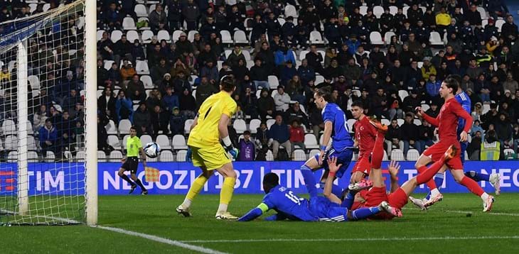 Italia beffata al 91': con la Turchia non basta Ghilardi, a Ferrara è 1-1. Nunziata.