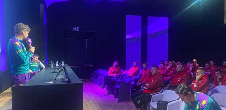 Corso per allenatori UEFA A, gli allievi ospiti al Viola Park per seguire la Fiorentina Primavera