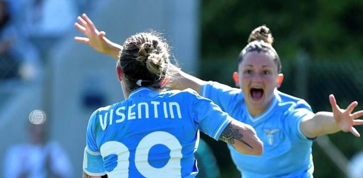 La Lazio batte 2-0 il Ravenna e vola in Serie A, delirio biancoceleste al Soprani