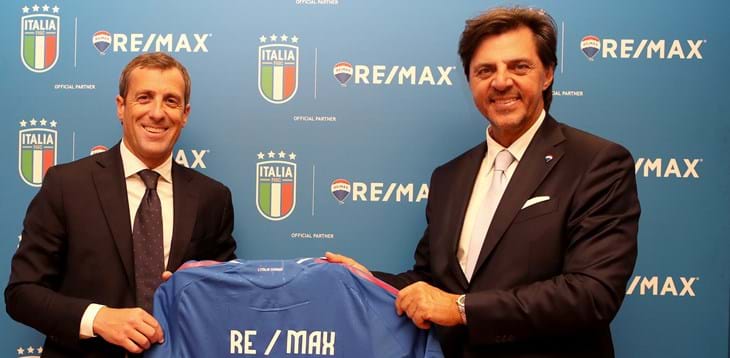RE/MAX Italia team up with Italy National Teams