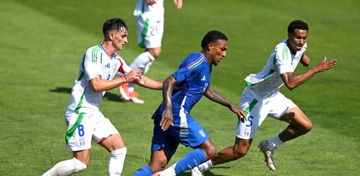 A Coverciano una sfida tutta azzurra con l’Under 20: finisce 3-1 con le reti di Scamacca, Raspadori ed El Shaarawy