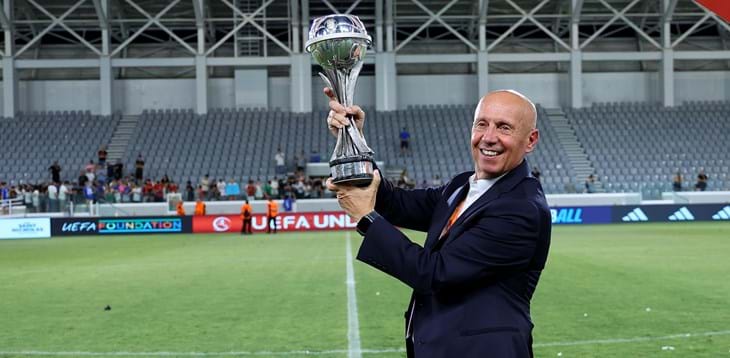 The U17s join the U19s in being champions, and the U20s runners-up at the World Cup. Viscidi: