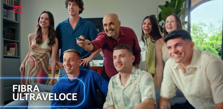 New TIM advert with Spalletti and the Azzurri