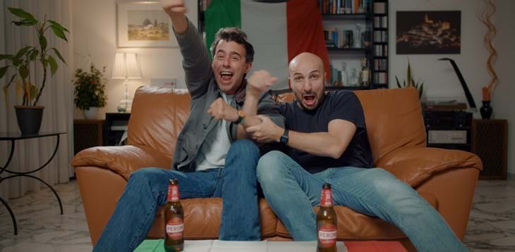 Peroni returns to the field with the National Team: #TuttiAzzurriConPeroni is an invitation to celebrate the support for the Azzurri
