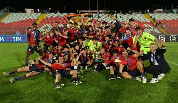 Under 18 Professionisti: il Genoa è campione d'Italia! Le immagini della notte di Ancona