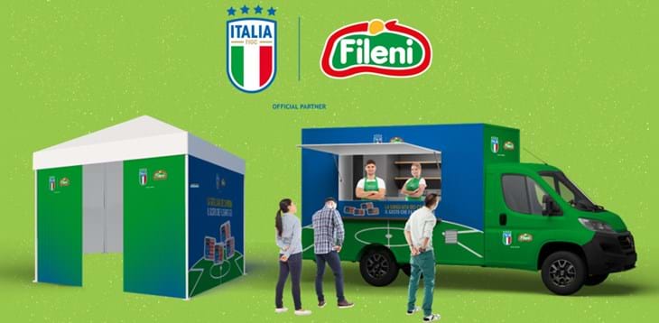 Fileni once again with the Azzurri