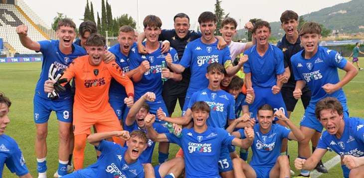 Under 17 Serie A e B, semifinali da batticuore: Empoli e Roma vincono ai supplementari e si giocheranno lo scudetto