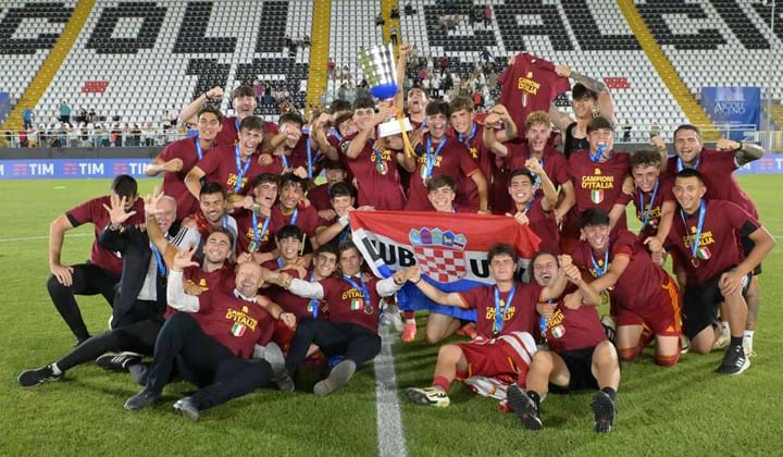 Dinastia Roma, secondo scudetto consecutivo in Under 17
