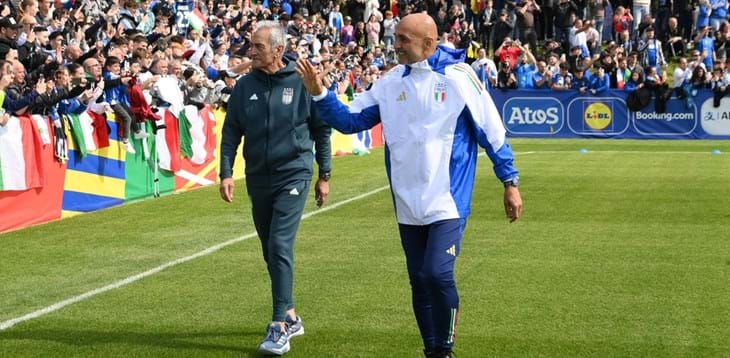 Verso la sfida con la Svizzera. Gravina: “Spalletti è sereno, sa come alzare il livello d’attenzione”