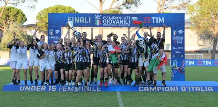 Grigolo regala alla Juventus il titolo Under 15 femminile, Roma battuta 1-0. Il tecnico Vood: “Risultato che ci riempie d’orgoglio”