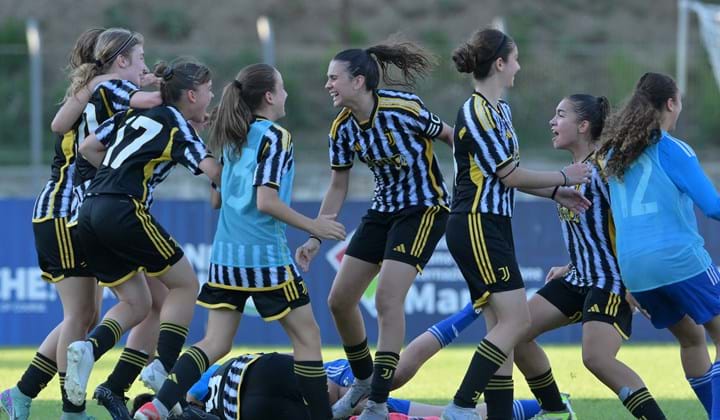 Under 15 femminile, il titolo è della Juventus: sconfitta la Roma in finale